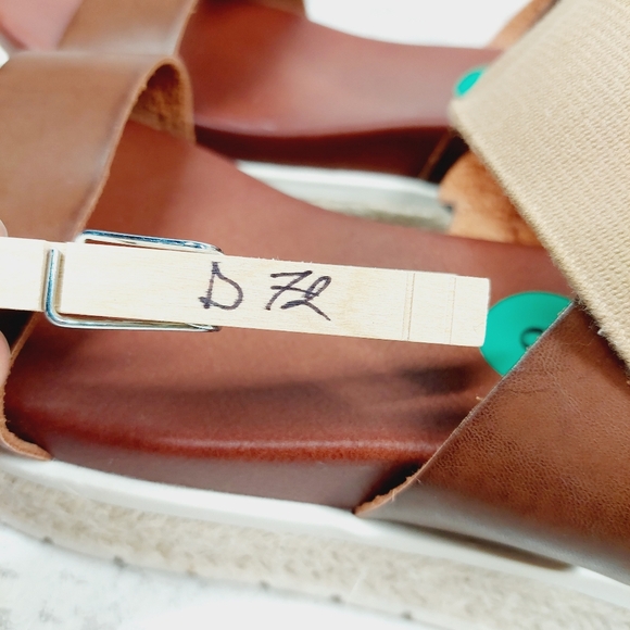 Mia Nedra Platform Espadrille Brown Sandal D72 - Picture 10 of 10